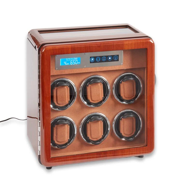 Bey-Berk Monty Wood Watch Box +