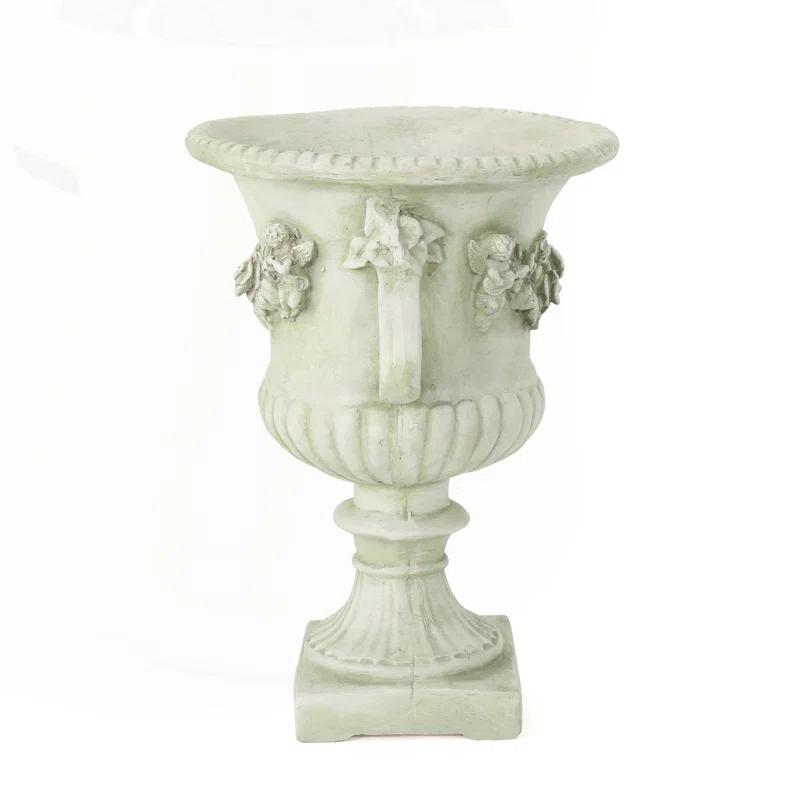 Fleur De Lis Living Exquisite Decorative Urn for Transforming Outdoor Spaces into Paradise