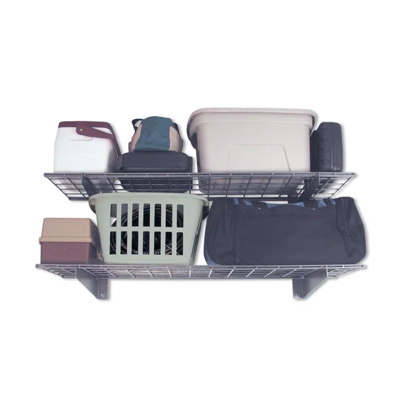 Hyloft HyLoft Steel Wall Garage Storage Shelves, Pack of 2-Shelves (Set of 2)