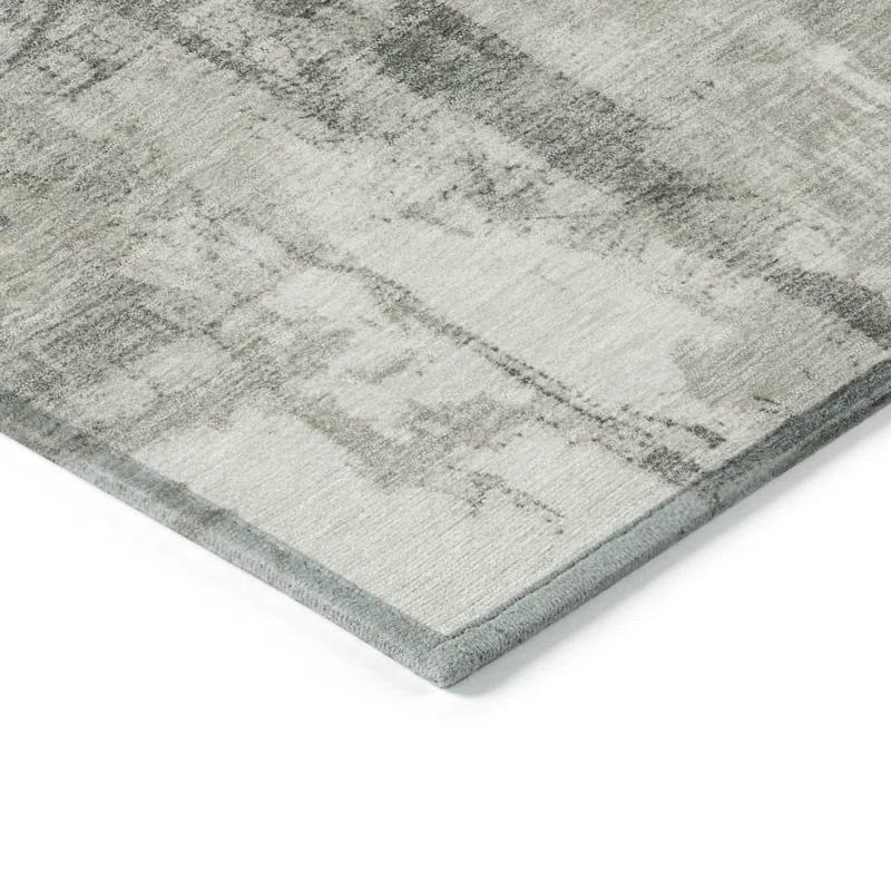 Machine Washable Indoor/Outdoor Chantille ACN1714 Beige Rug