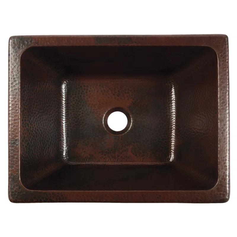 Hawking 17" Dual Flex Bathroom Sink in Copper