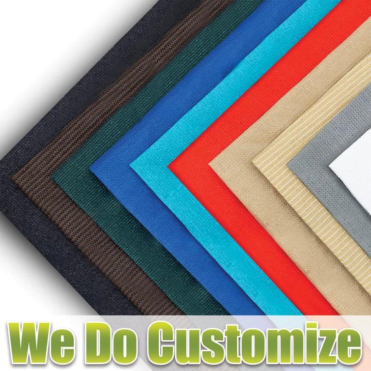 ColourTree Colourtree Sun Shade Sail Rectangle Canopy Fabric Cloth Screen, Water Permeable & UV Block UPF50