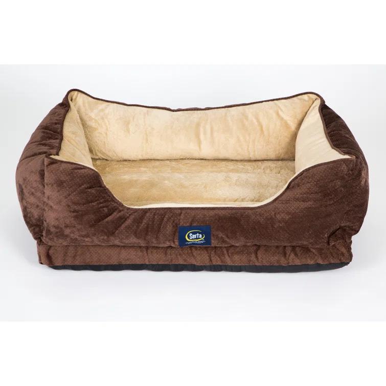 Serta Serta Ortho Cuddler Bolster Pet Bed