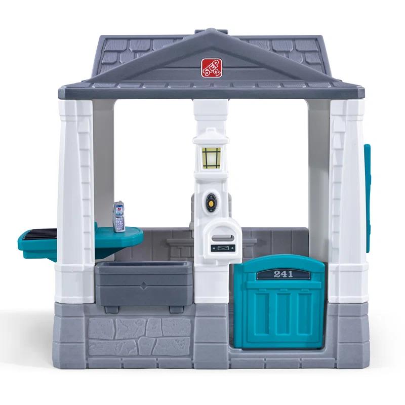 Step2 Step2 Neat & Tidy Cottage Homestyle Edition Kids Outdoor Playhouse for Toddlers