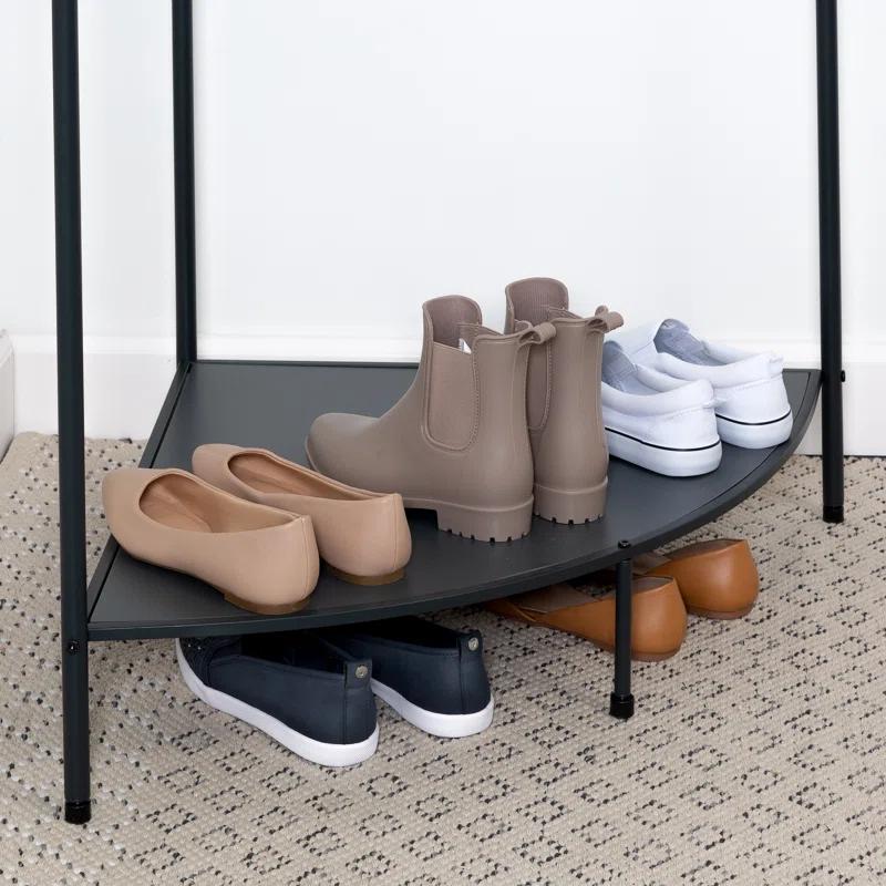 Rebrilliant Mailie 24'' Metal Clothing Rack