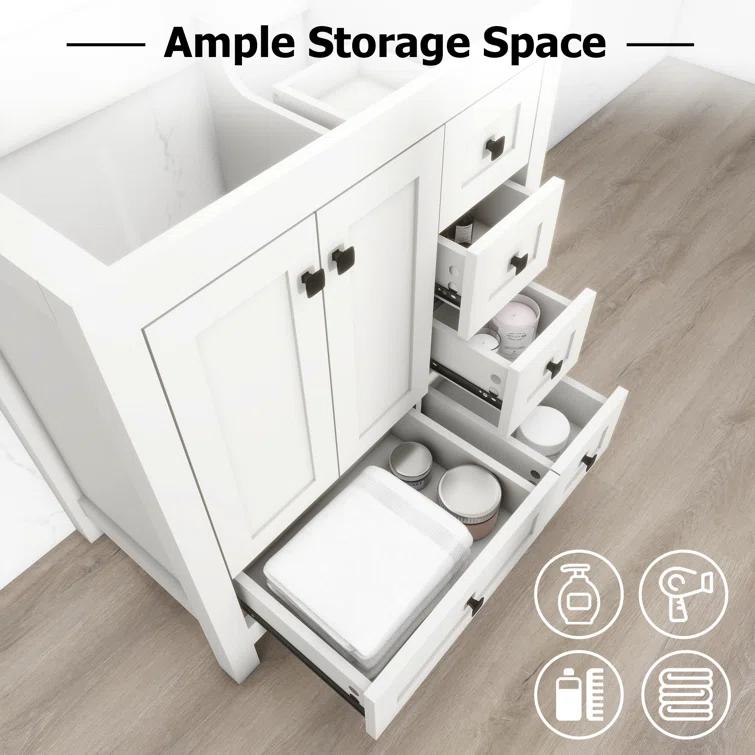 ECLIFE 30" Single Bathroom Vanity Base Only