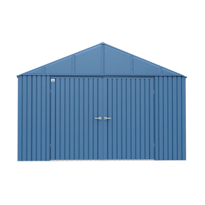 Arrow Elite 12 ft. W x 12 ft. D Galvalume Steel Storage Shed