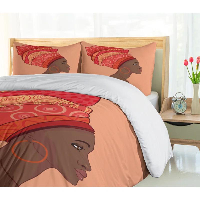 Ambesonne African Modern & Contemporary Duvet Cover Set