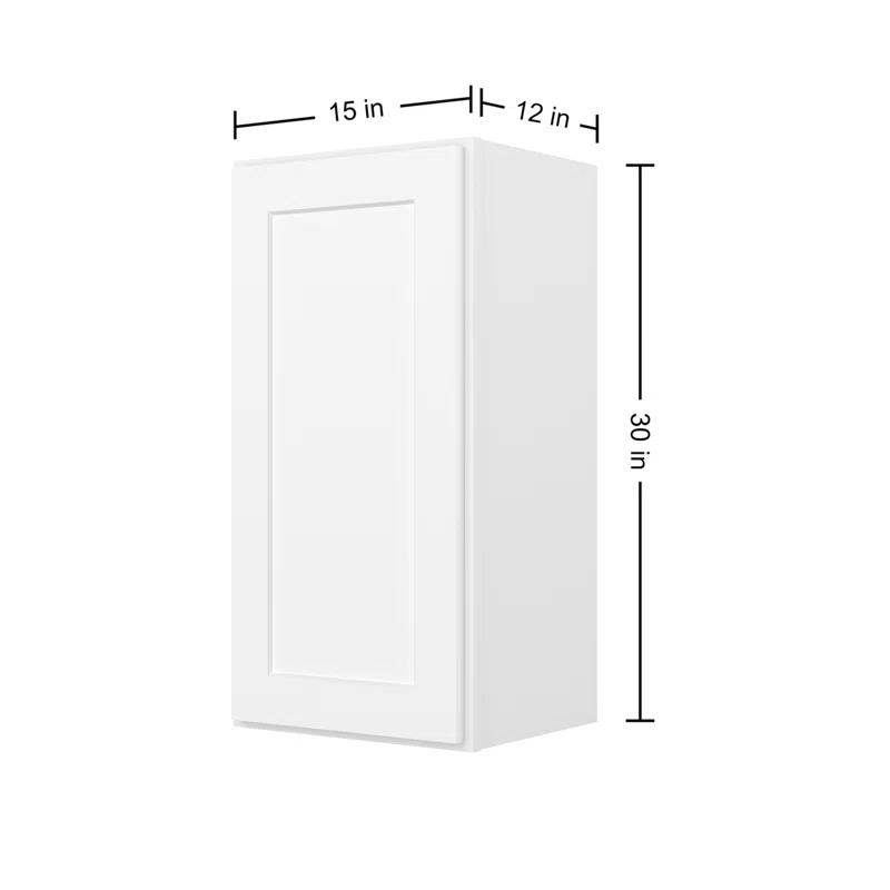 HomLux 12" x 30'' Easy to Assemble Accent Wall Cabinet