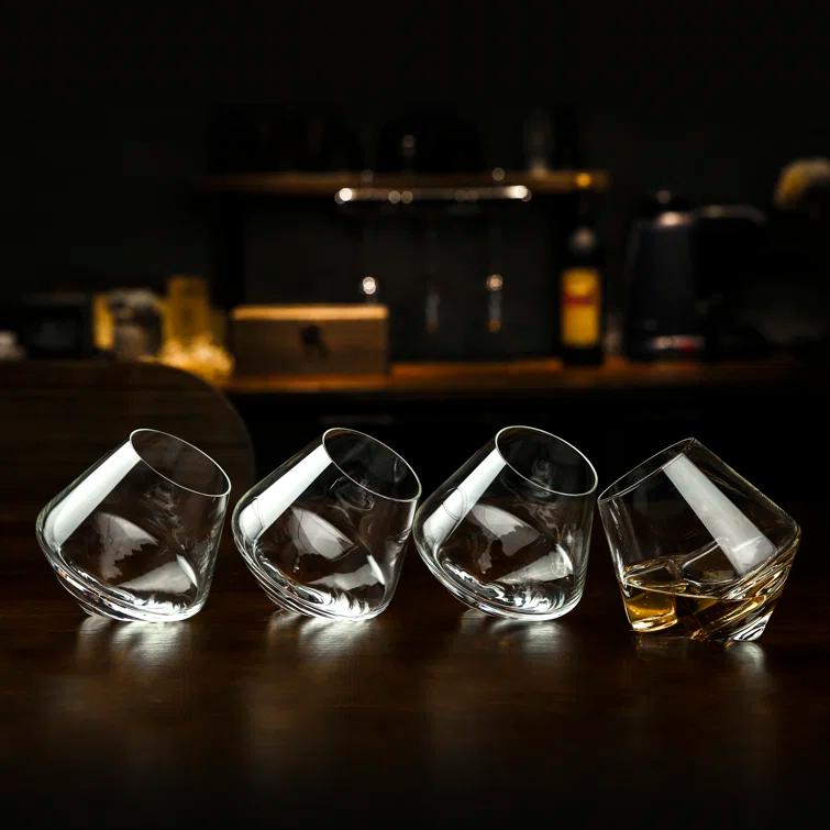 MyGift 35oz. Wine Glass Set (Set of 4)