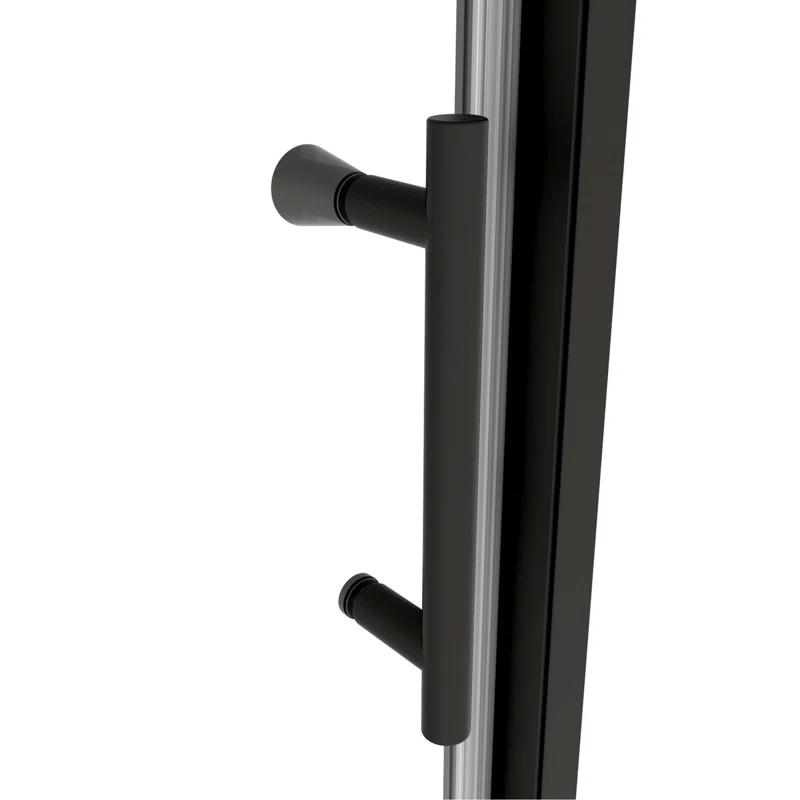 Arch Glass Designs 11DD131873LTS 38-42" W x 71" H Flush Glass Shower Door Reversible Installation