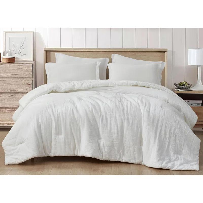 Chezmoi Collection Breeze Cotton Gauze Comforter Bedding Set