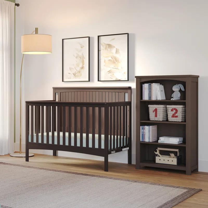 Child Craft 50" Harmony 4-Shelf Bookcase