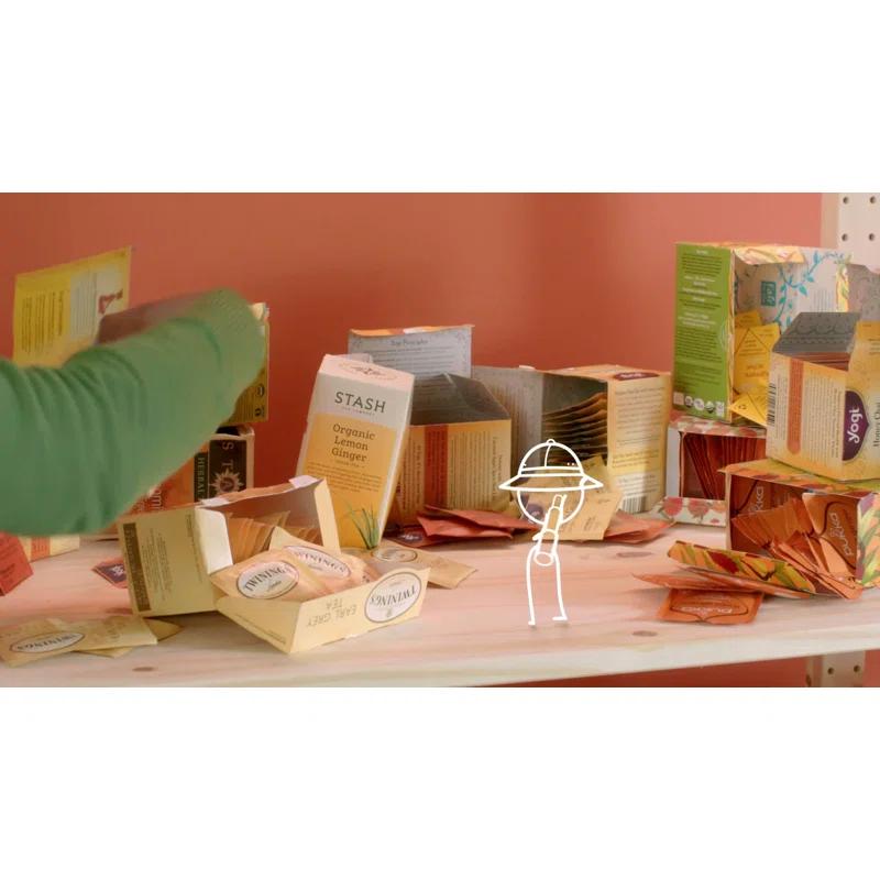 YouCopia TeaStand Tea Bag Organizer, 120-Bag Capacity