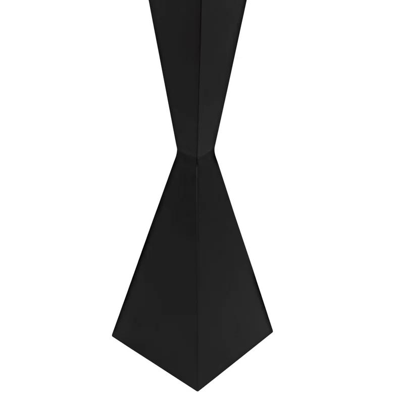 Noir Brixton 66'' Matte Black Torchiere Floor Lamp