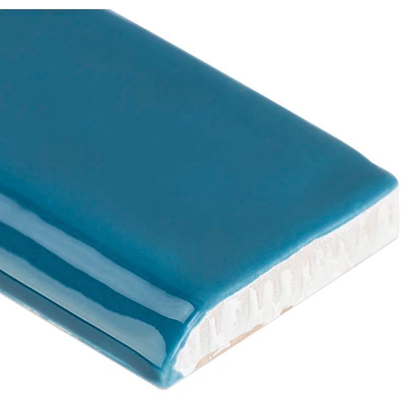 Bond Tile Brookline 10" x 2" Ceramic Bullnose Wall Tile Trim