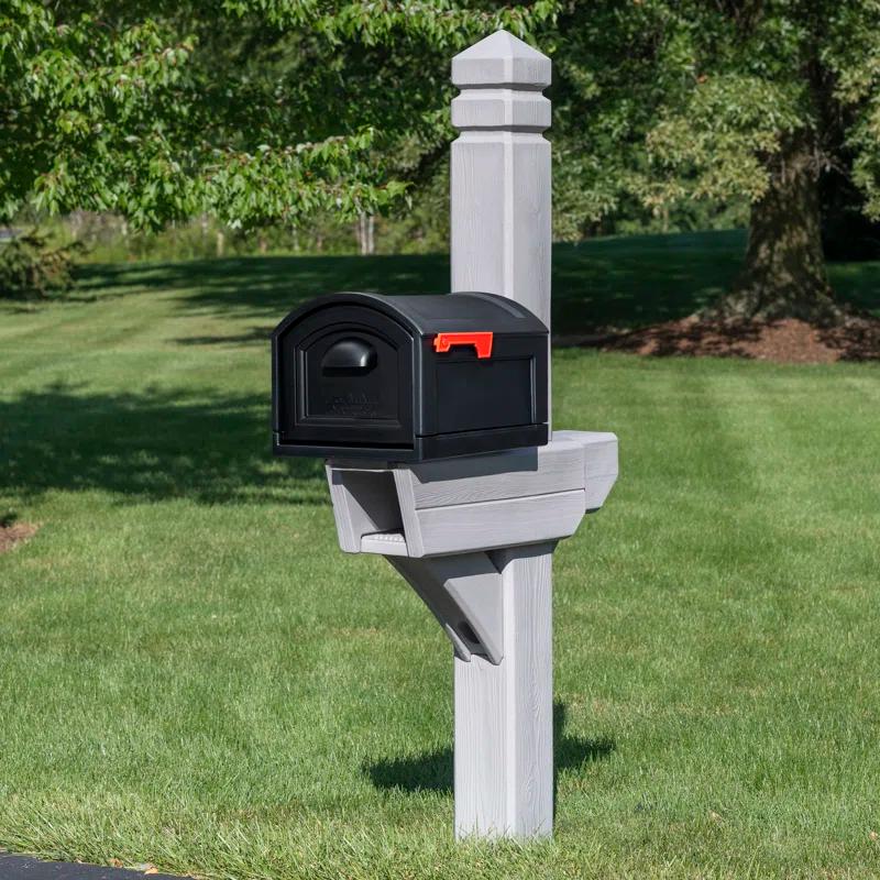 Step2 Step2 Brown Highland Mail Post & Large Capacity XL Mailbox
