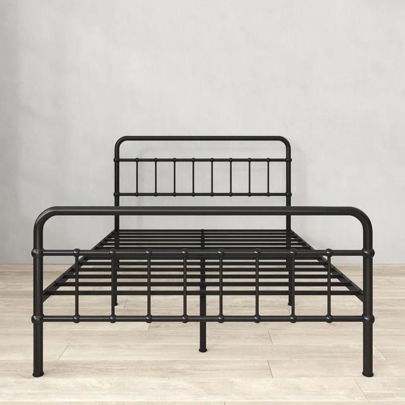 Zinus Florence 42" Modern Farmhouse Metal Platform Bed