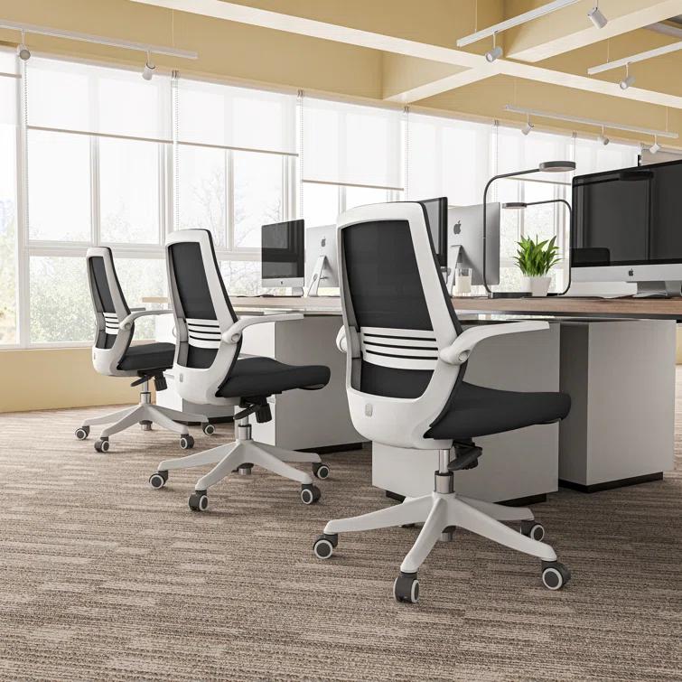 Sihoo Sihoo Ergonomic Office Chair with Flip-Up Armrests for Small Spaces, Mesh Conference Chair