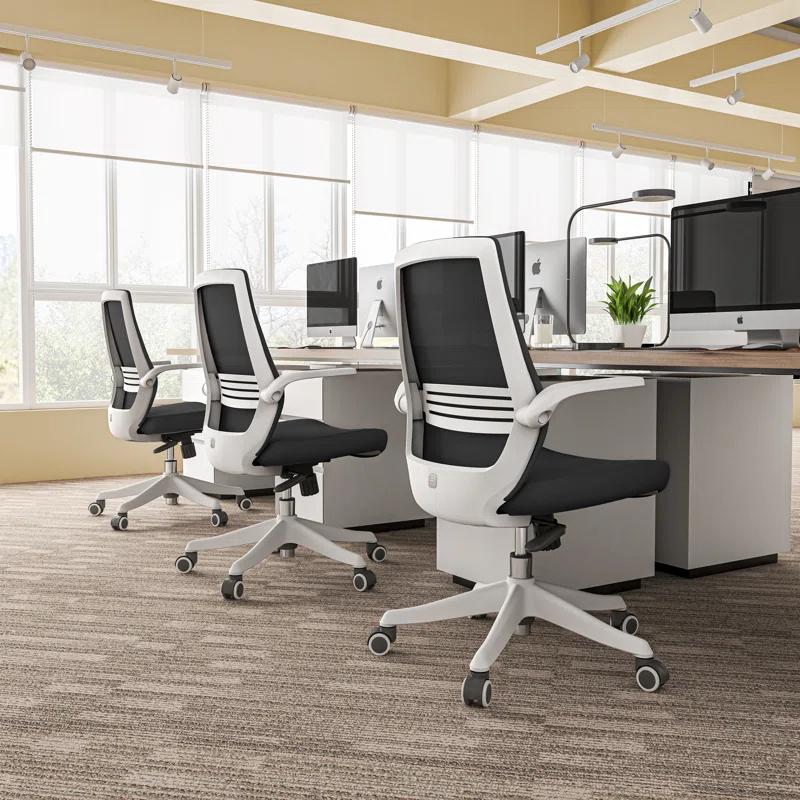 Sihoo Sihoo Ergonomic Office Chair with Flip-Up Armrests for Small Spaces, Mesh Conference Chair
