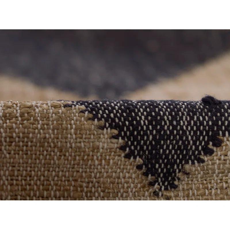 Erin Gates by Momeni Erin Gates by Momeni Orchard Court Black Hand Woven Wool and Jute Area Rug