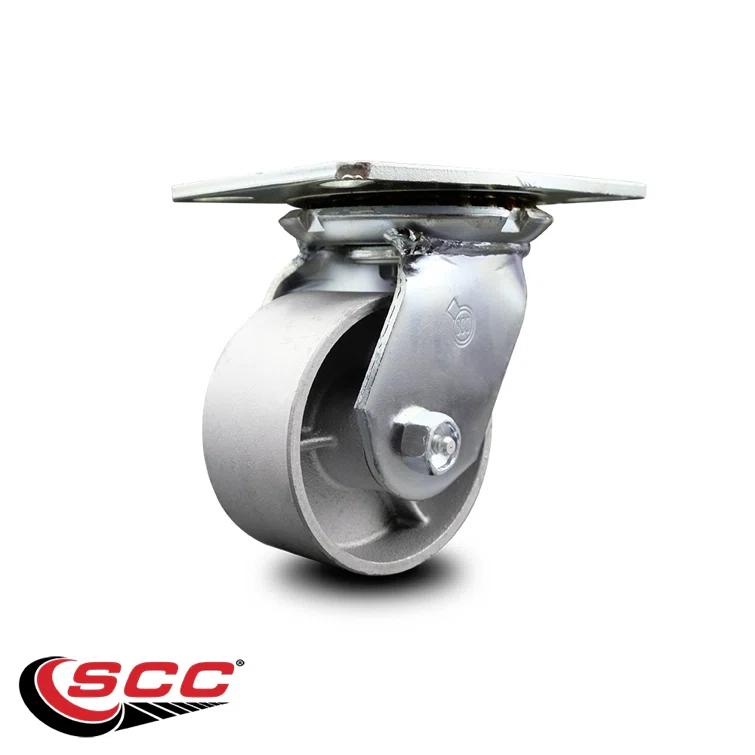 Service Caster Semi Steel Wheel Swivel Caster with Roller Bearing