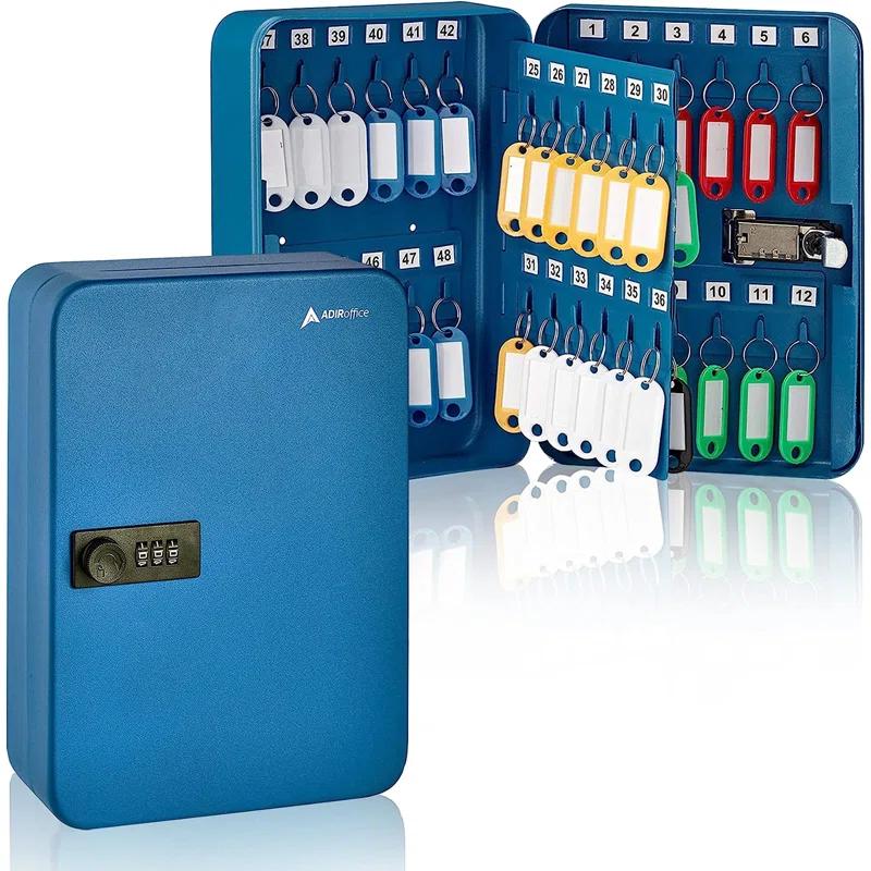 AdirOffice 48 Key Cabinet with Dial / Combination Lock (Set of 2)