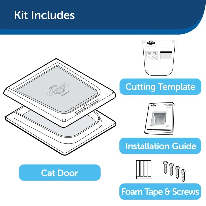 PetSafe® 4-Way Locking Interior Cat Door