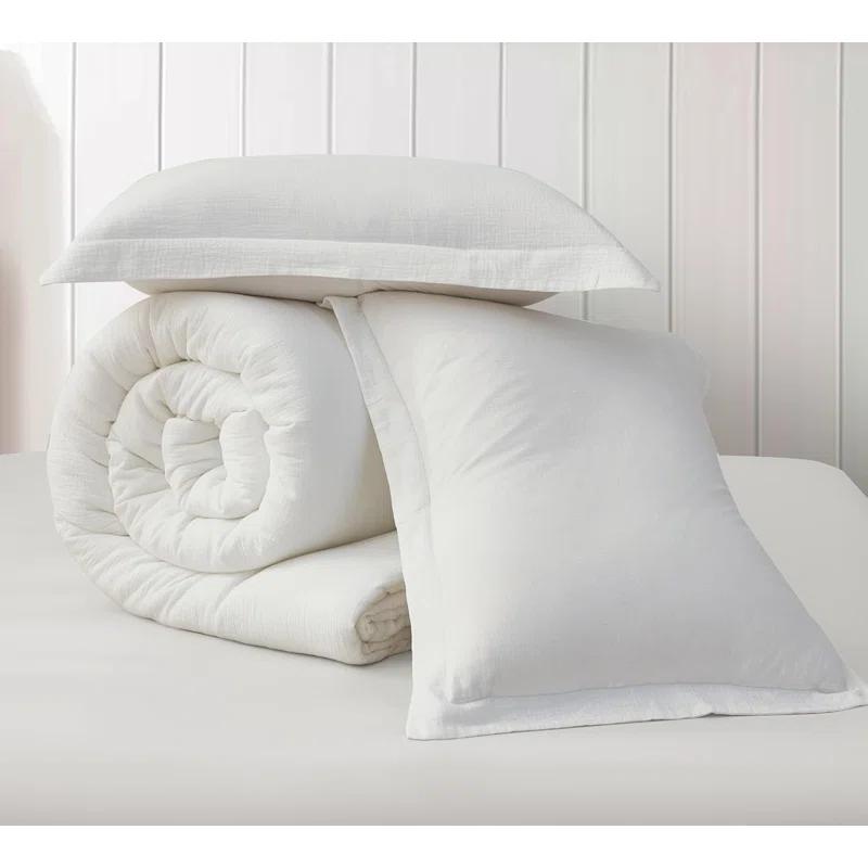 Chezmoi Collection Breeze Cotton Gauze Comforter Bedding Set