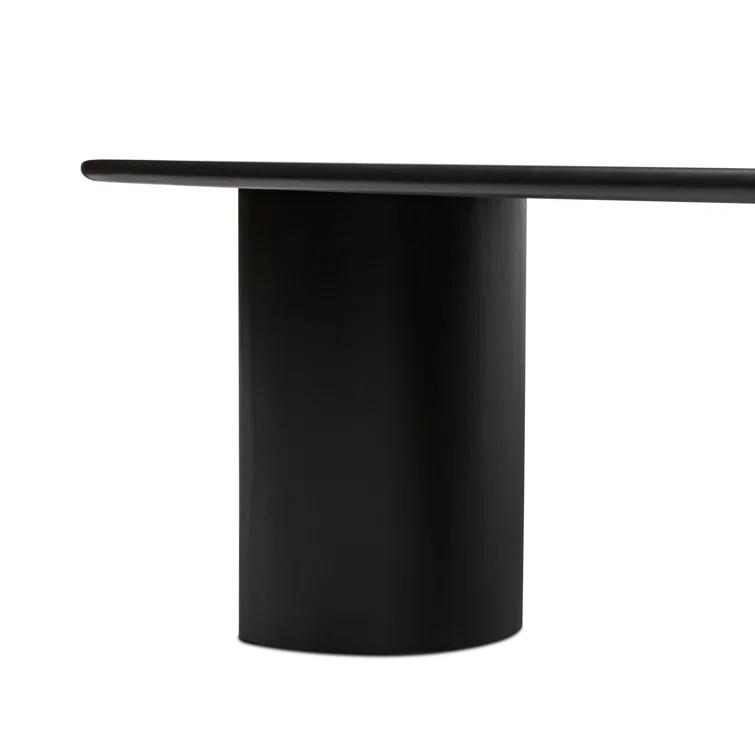 Gilda Oval Dining Table - Brown / 118"W