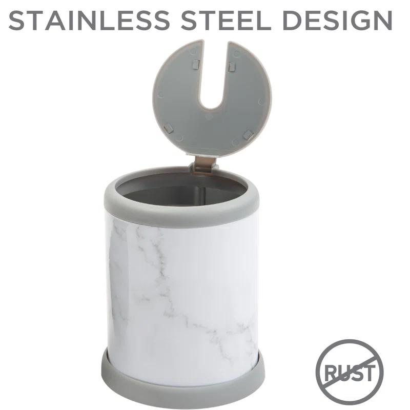Bath Bliss Bath Bliss Metal Toilet Brush And Holder