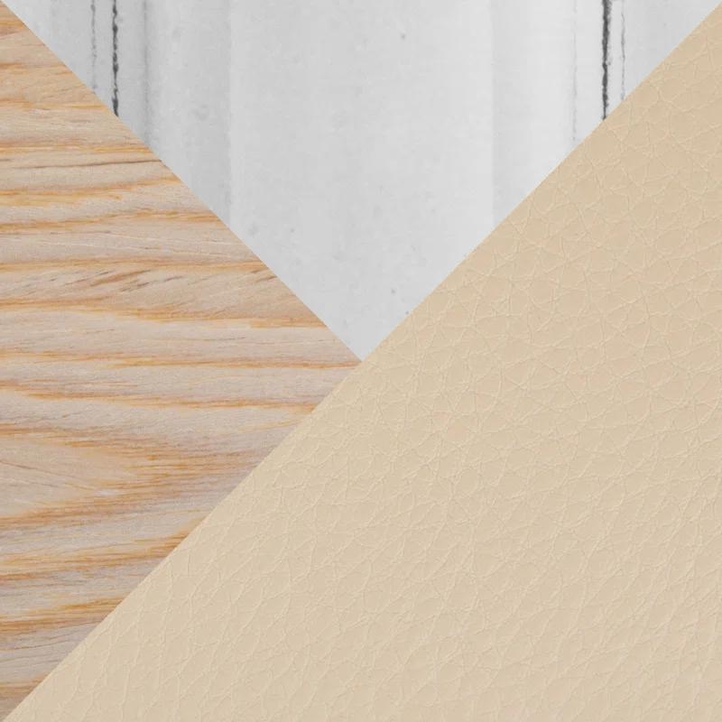 George Oliver Lakyia Swivel Upholstered Counter Stool (Set of 2)