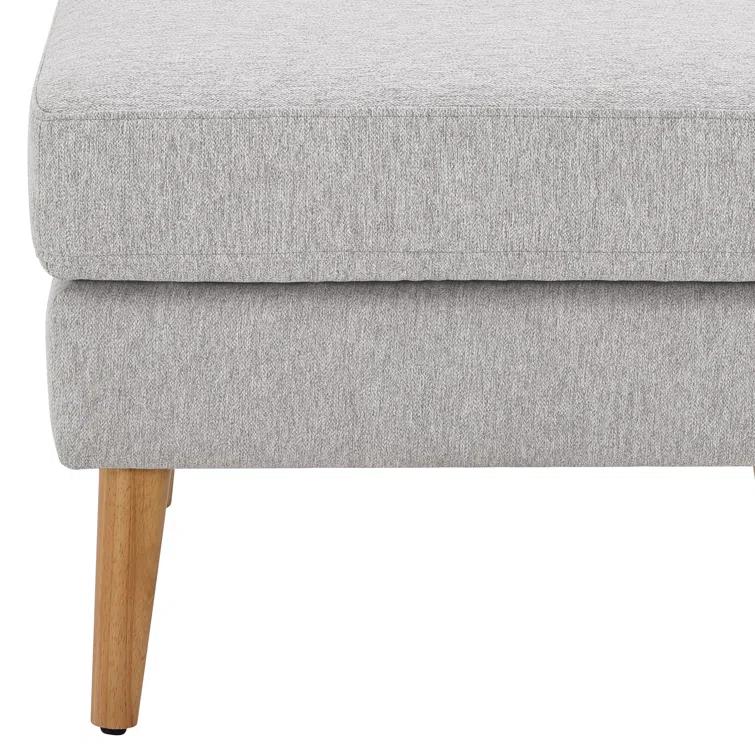 Serta Serta Bellamy 2 in 1 Convertible Loveseat Chaise and Ottoman