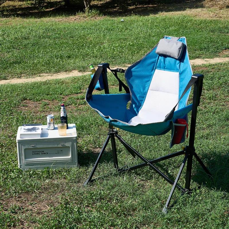 Rosecliff Heights Camping Chair Hammock Chair 300 lbs Load Capacity Hammock Folding Chair | Wayfair