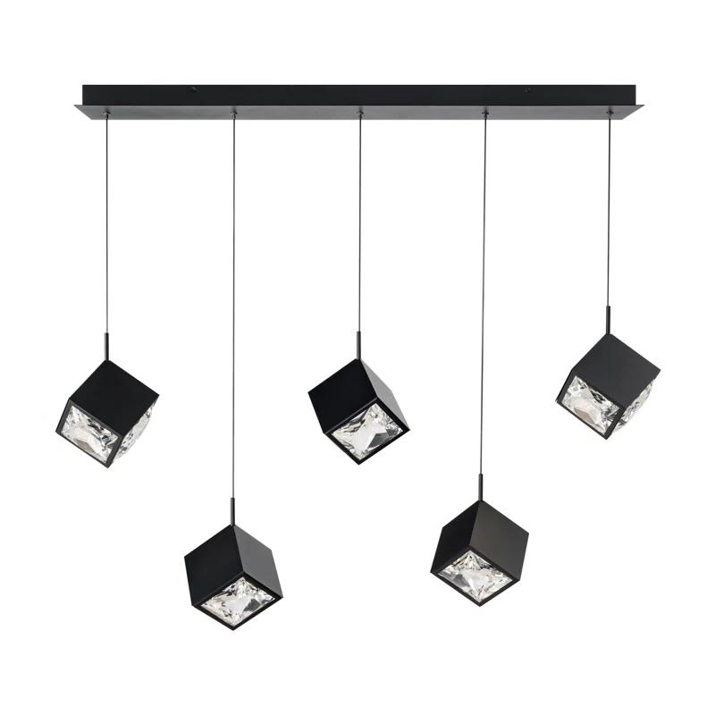 dweLED Ice Cube 5 - Light Linear Pendant