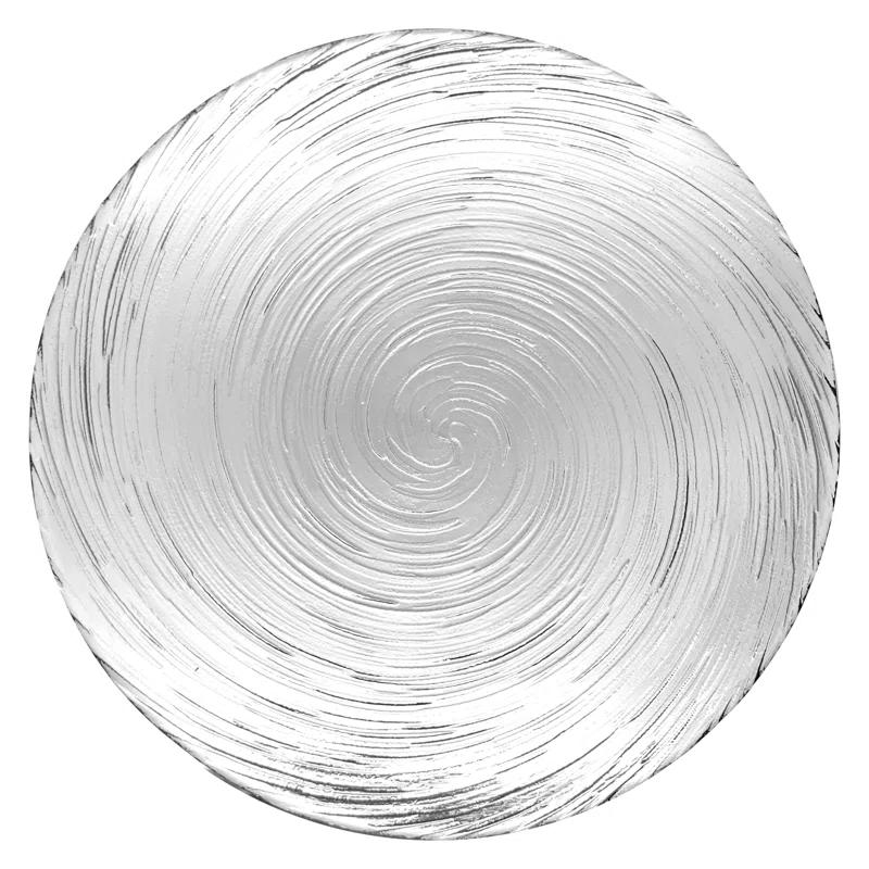Wrought Studio™ Lyalya Glass Salad Plate Set of 12 (Set of 12)