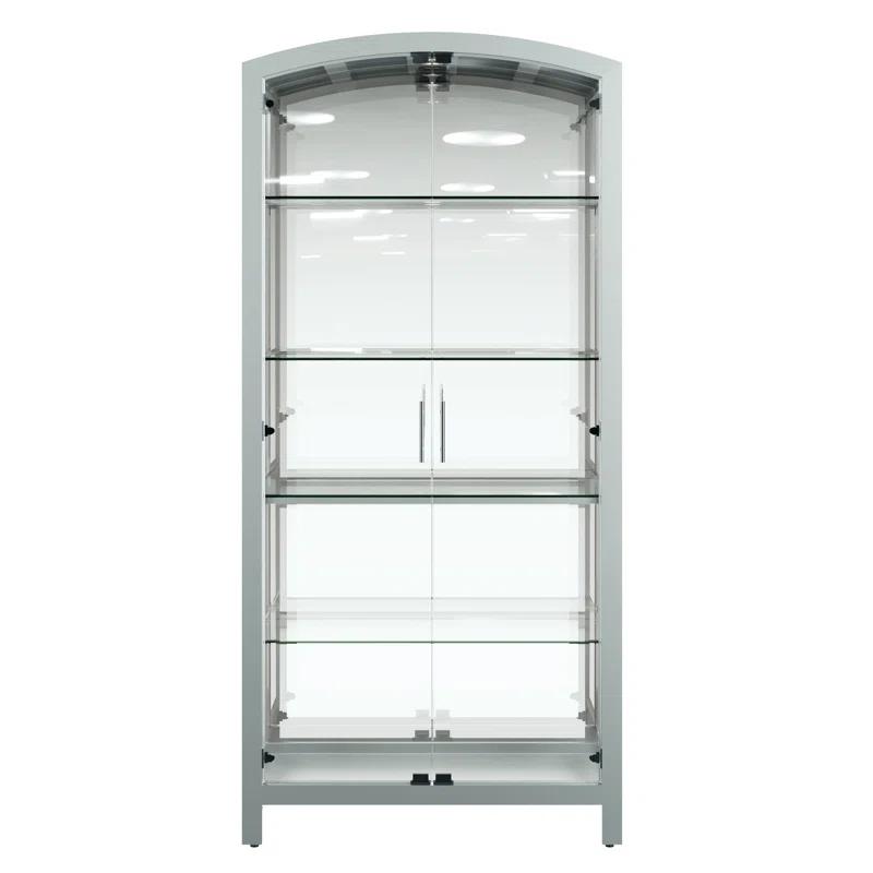 Howard Miller® Elsie 82'' H x 38.5'' W Solid Wood Display Case