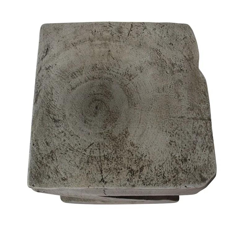 Millwood Pines Khadija Concrete Top End Table