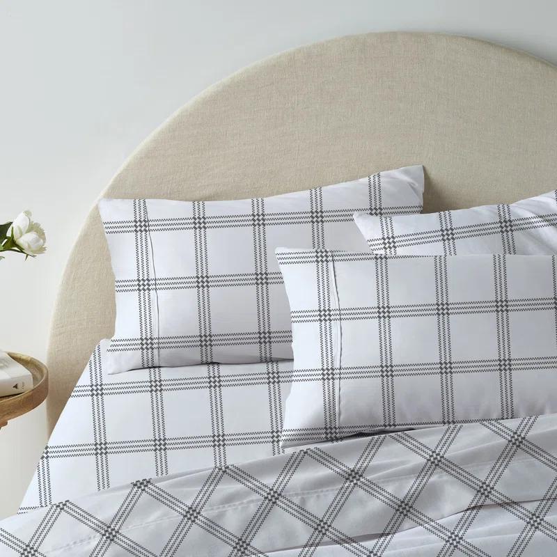 Color Sense Brushed Cotton Blend Lightweight Sheet Set