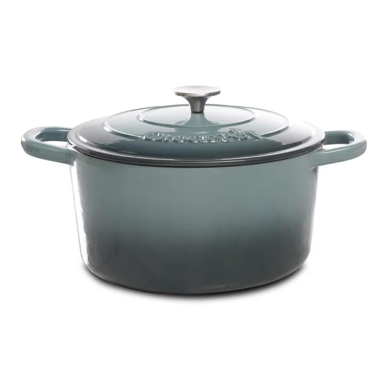 Crock-pot Artisan Cast Iron Round Dutch Oven