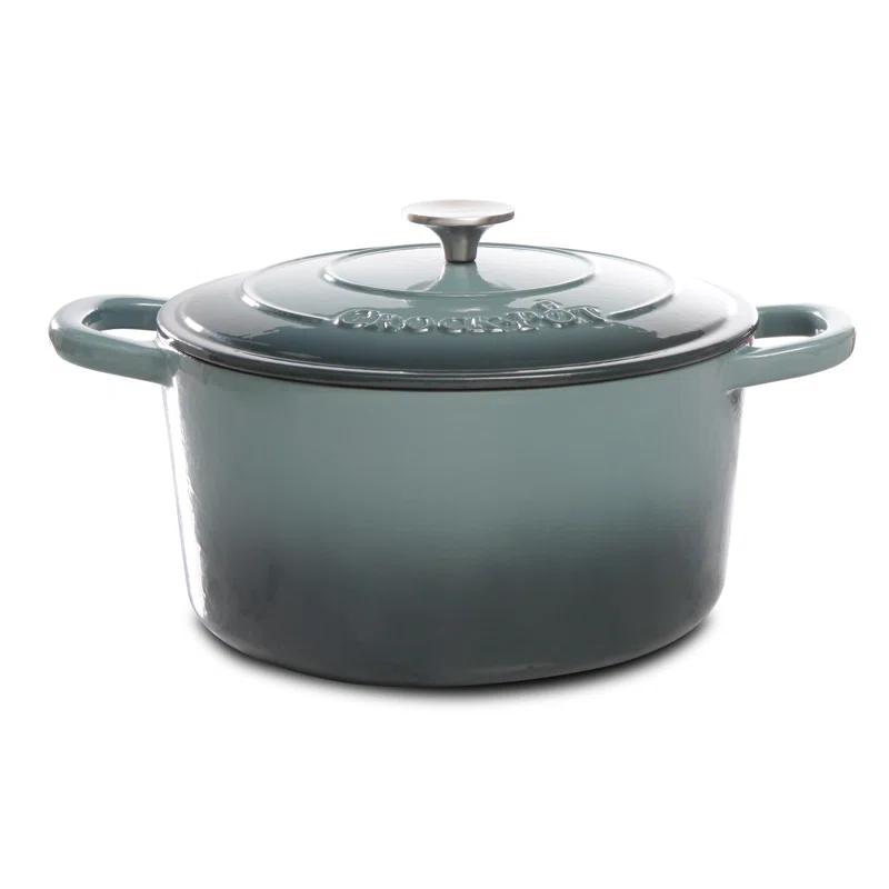 Crock-pot Artisan Cast Iron Round Dutch Oven