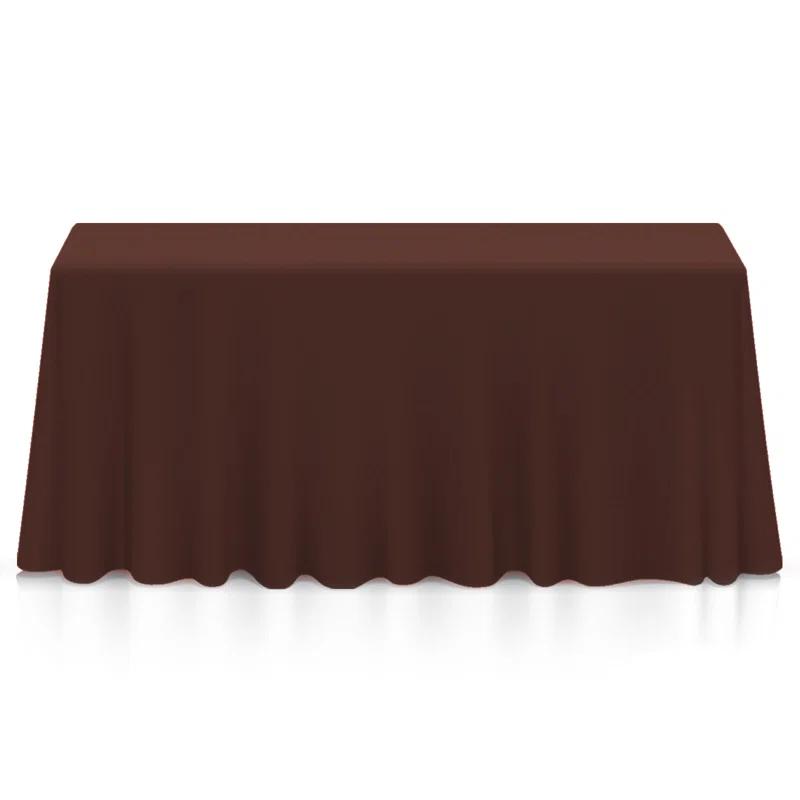 Lann's Linens Solid Color Rectangular Tablecloth