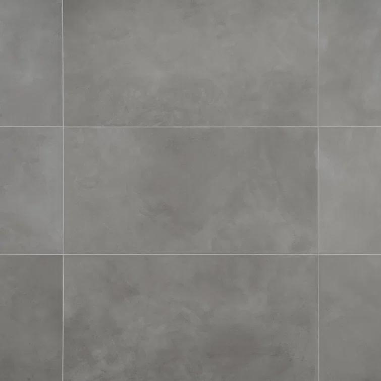 Bond Tile Ryx 15.74 in. x 31.49 in. Matte Porcelain Concrete Look Floor and Wall Tile (13.77 Sq. Ft. / Case)