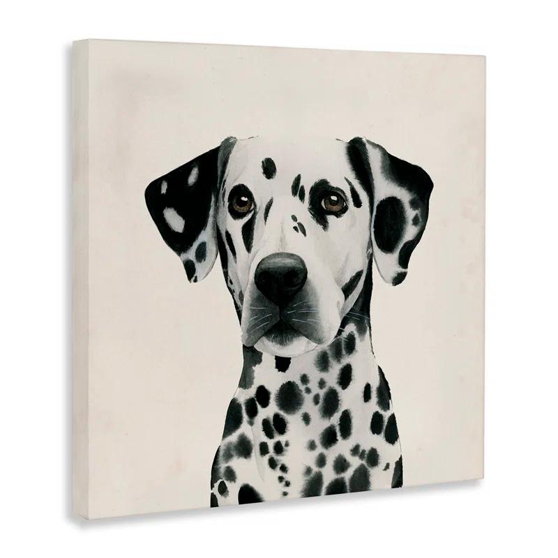 Stupell Industries Traditional Dalmatian Dog by Grace Popp - Photograph Print on Canvas