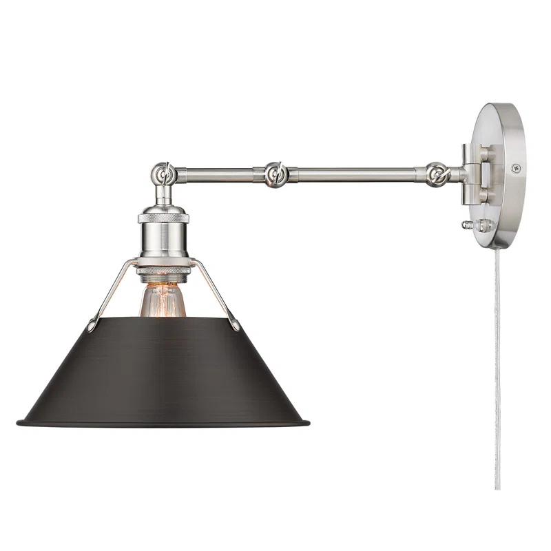 Trent Austin Design® Weatherford Steel Swing Arm Sconce