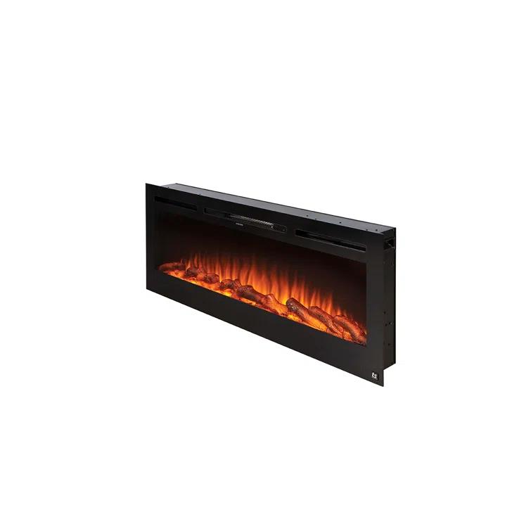 Touchstone The Sideline Electric Fireplace for Recessed or Wall Mount Installation