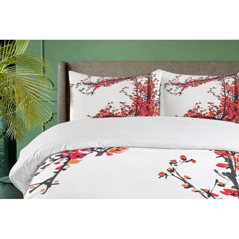 Ambesonne Japanese Duvet Cover Set | Wayfair