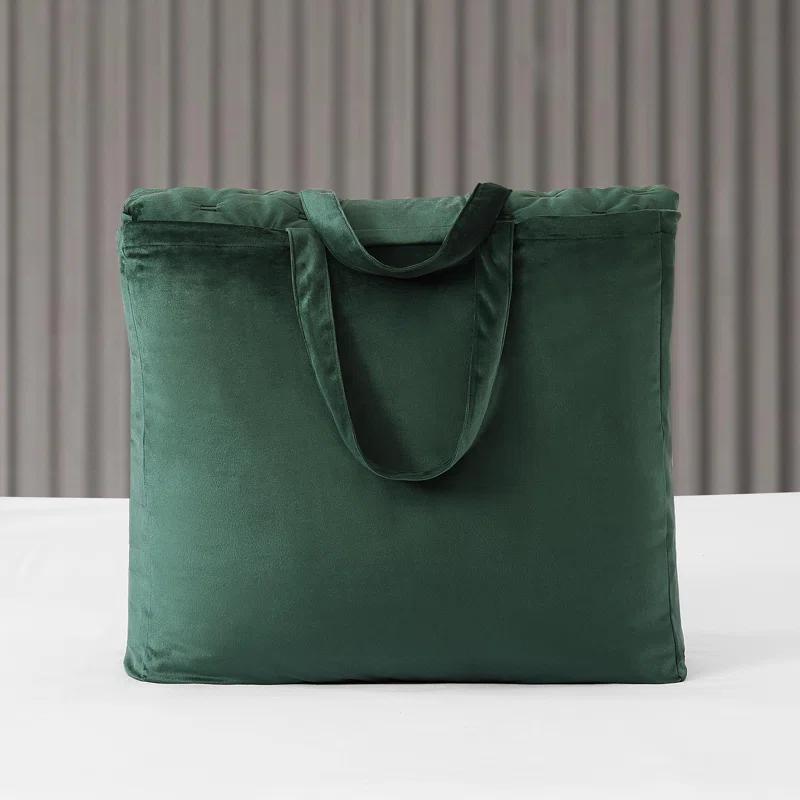 BeBeJan Bebejan 3 Piece Velvet Comforter Set