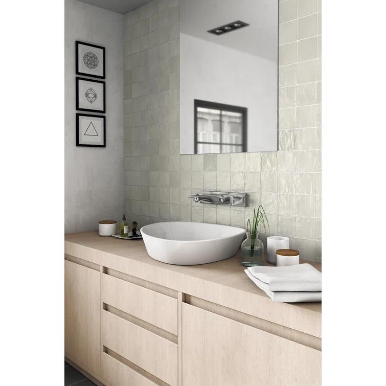 Apollo Tile 60 pack 4 in. x 4 in. Polished and Honed Ceramic Subway Wall Tile (6.48 sq. ft./Case)