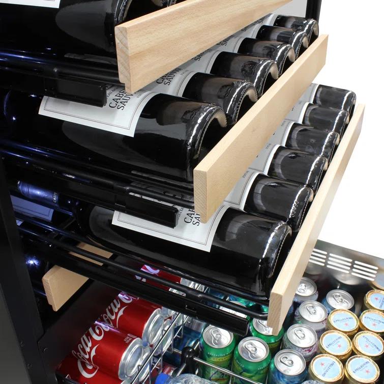 Vinotemp Vinotemp Connoisseur Series Dual-Zone Wine/2 Drawer Beverage Cooler